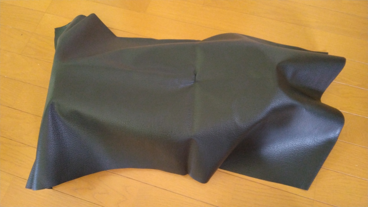 新しいカバーをかぶせてみる